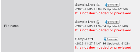 the distribution file check