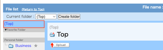 Create folder-Move to parent folder