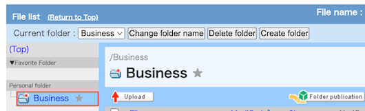 Create folder-Move to create folder