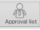 Menu: Approval list